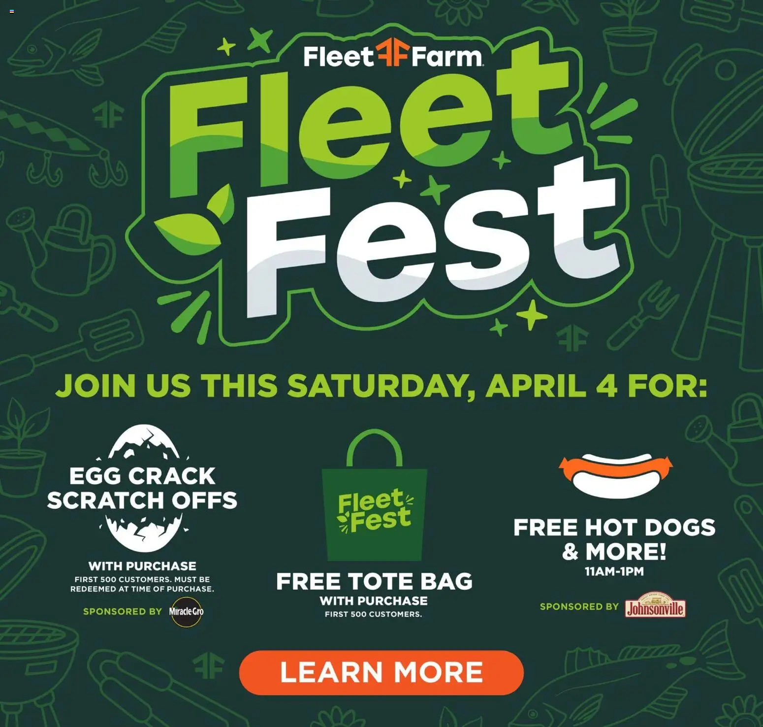 Mills Fleet Farm Weekly Ad - valid from 30.03.2026 | Page: 7 | Products: Hot Dogs, Bag