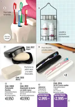 Catálogo Amodil Campaña 15 │ válido desde el 01.09.2025 | Página: 137 | Productos: Organizador, Baño, Ducha, Repisa