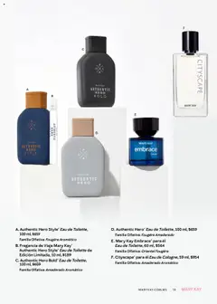 Nuevas ofertas de Mary Kay válidas en toda la República Mexicana desde el 01.07.2025. ¡Encuentra las mejores ofertas en Authentic Hero Eau de Toilette, 100 ml, $659, Familia Olfativa: Fougére Amaderado! | Página: 70 | Productos: Fragancia, Eau de toilette