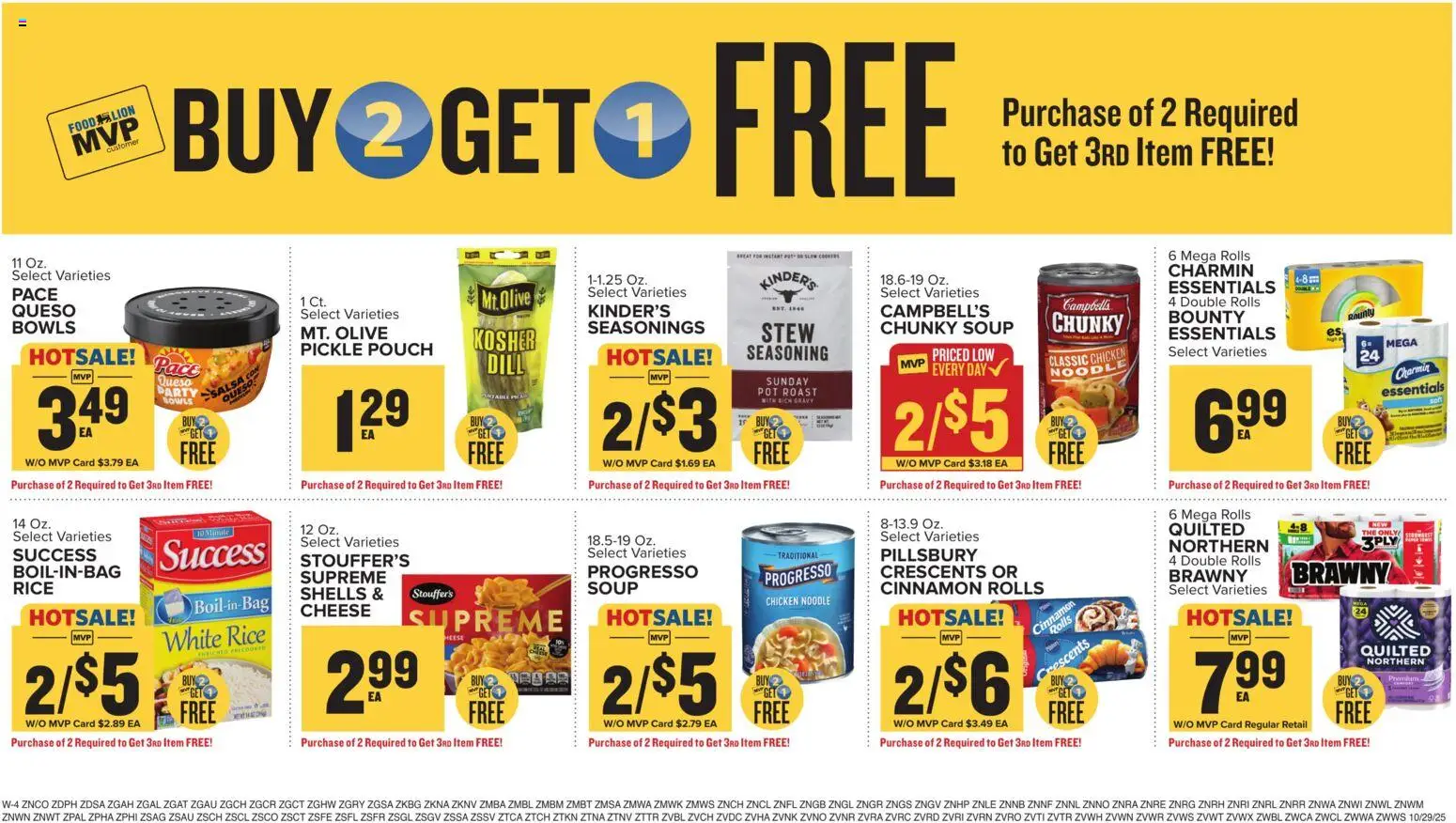Food Lion Weekly Ad - valid from 29.10.2025 | Page: 15 | Products: Cheese, Rice, Dill