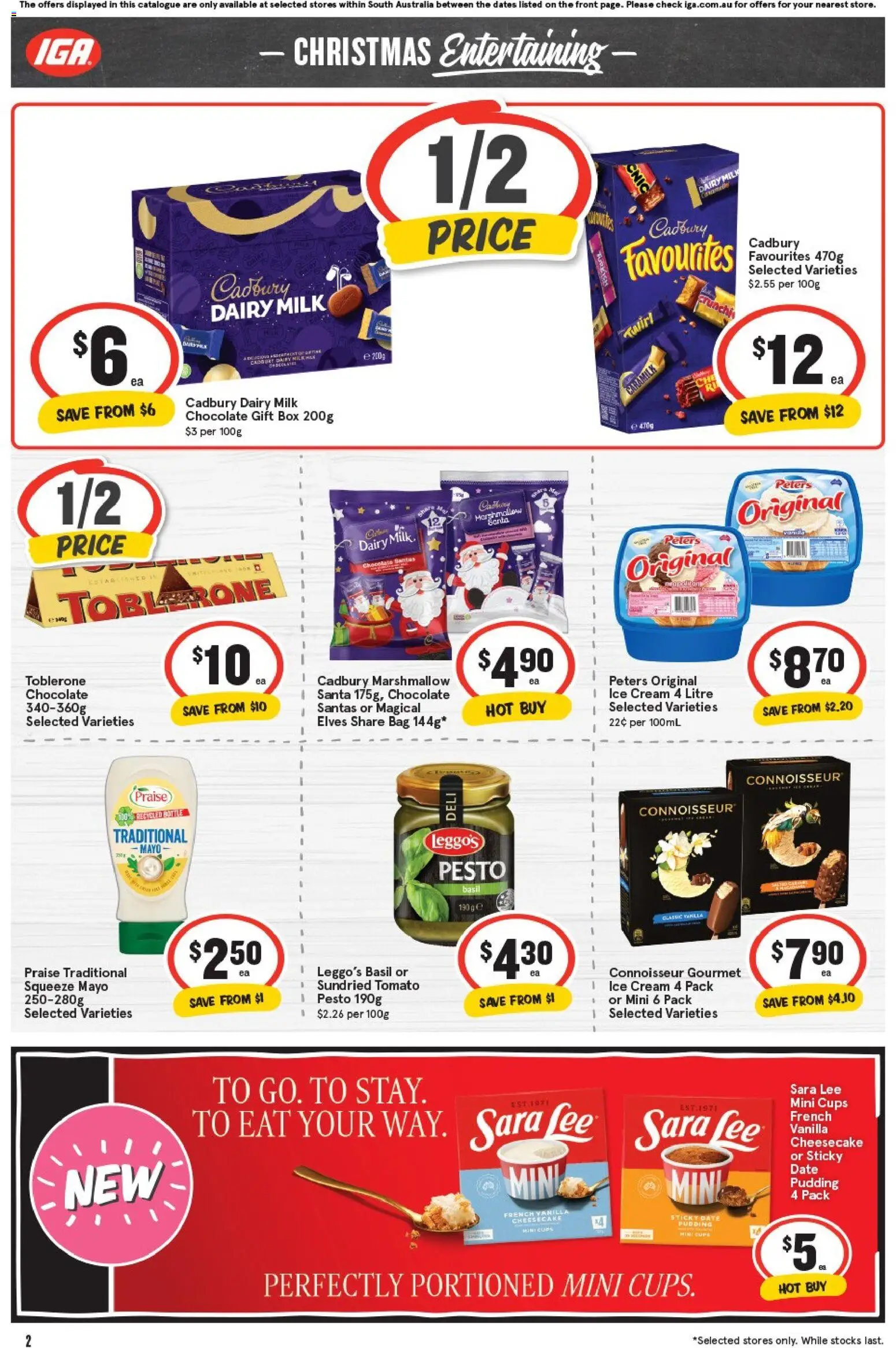 IGA catalogue - valid from 05.11.2025 | Page: 2 | Products: Box, Cream, Pudding, Bag