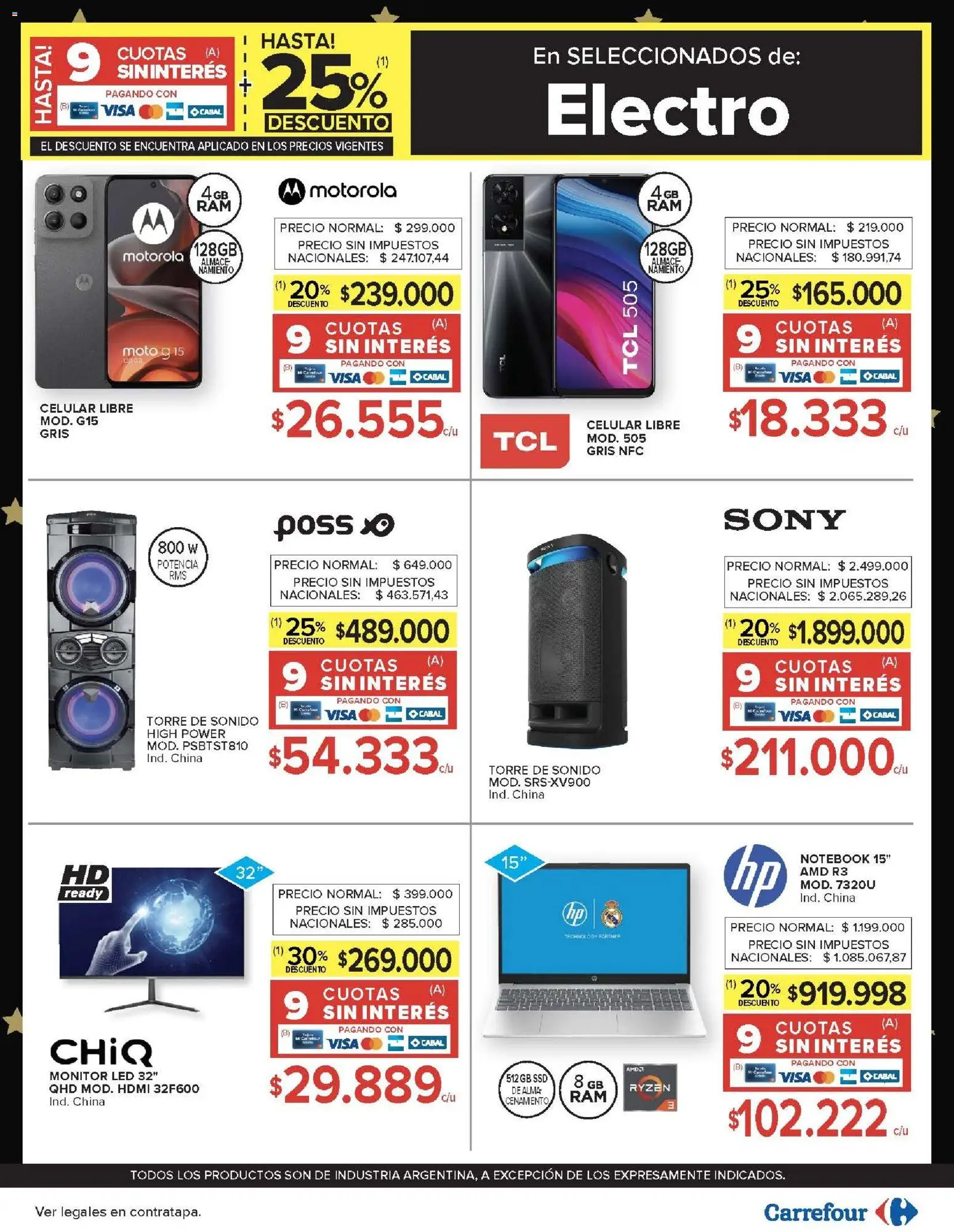 Carrefour - Hiper  │ válido desde el 19.12.2025 | Página: 31 | Productos: Monitor, Notebook