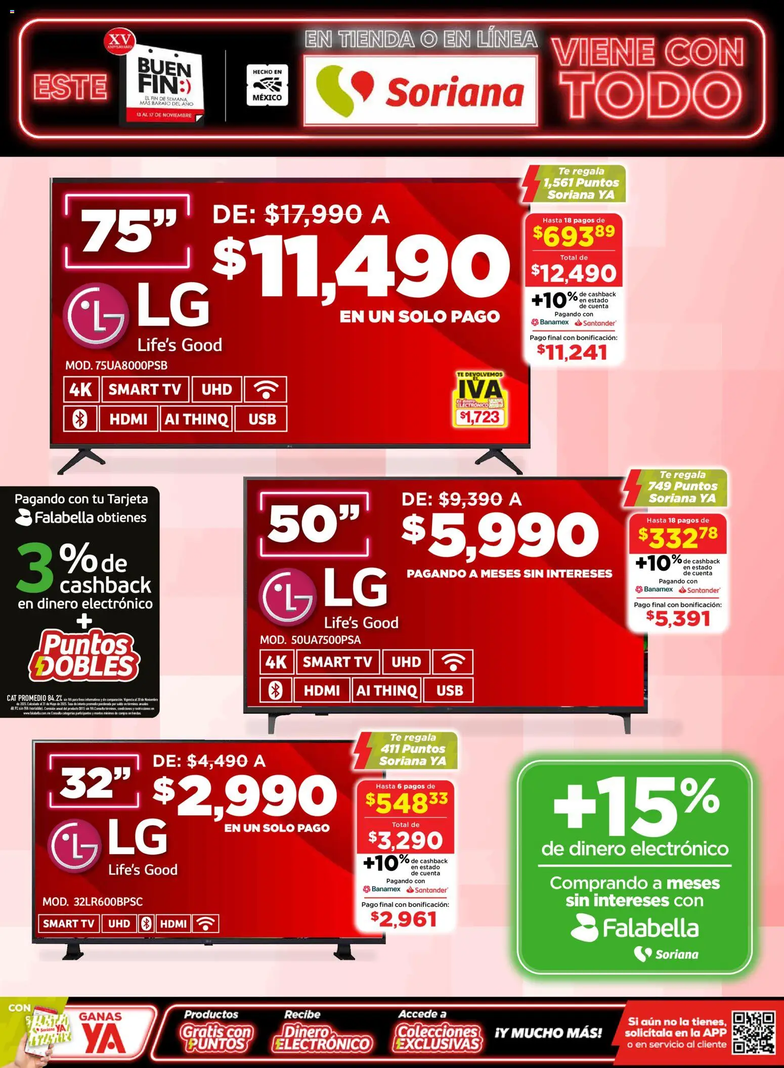 Nuevas ofertas de Soriana válidas en toda la República Mexicana desde el 13.11.2025. ¡Encuentra las mejores ofertas en Soriana - Buen Fin Mercado Nacional! | Página: 2 | Productos: Té