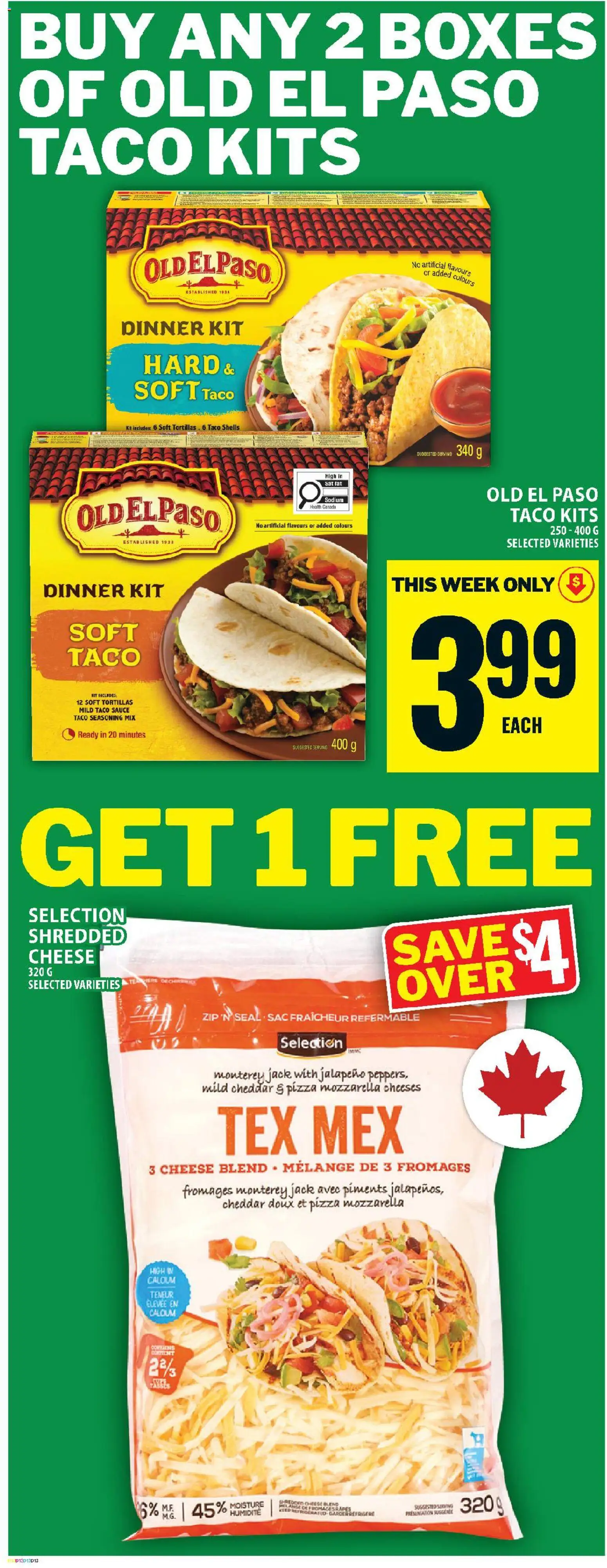 Food Basics flyer valid from 06.11.2025 | Page: 15 | Products: Cheese, Pizza