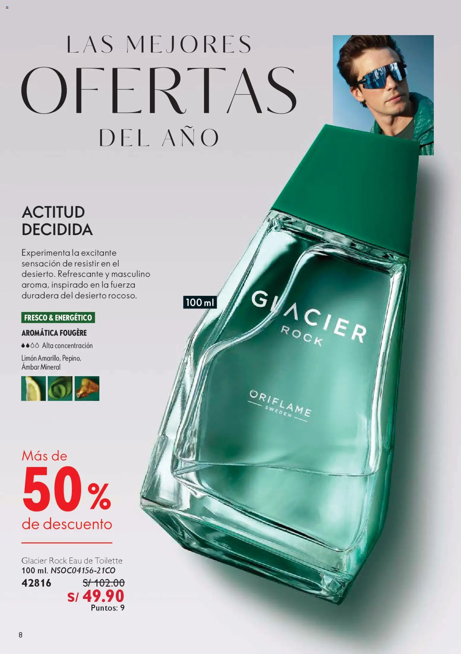 Catálogo Oriflame válido desde 25.10.2025 | Página: 8 | Productos: EAU de Toilette