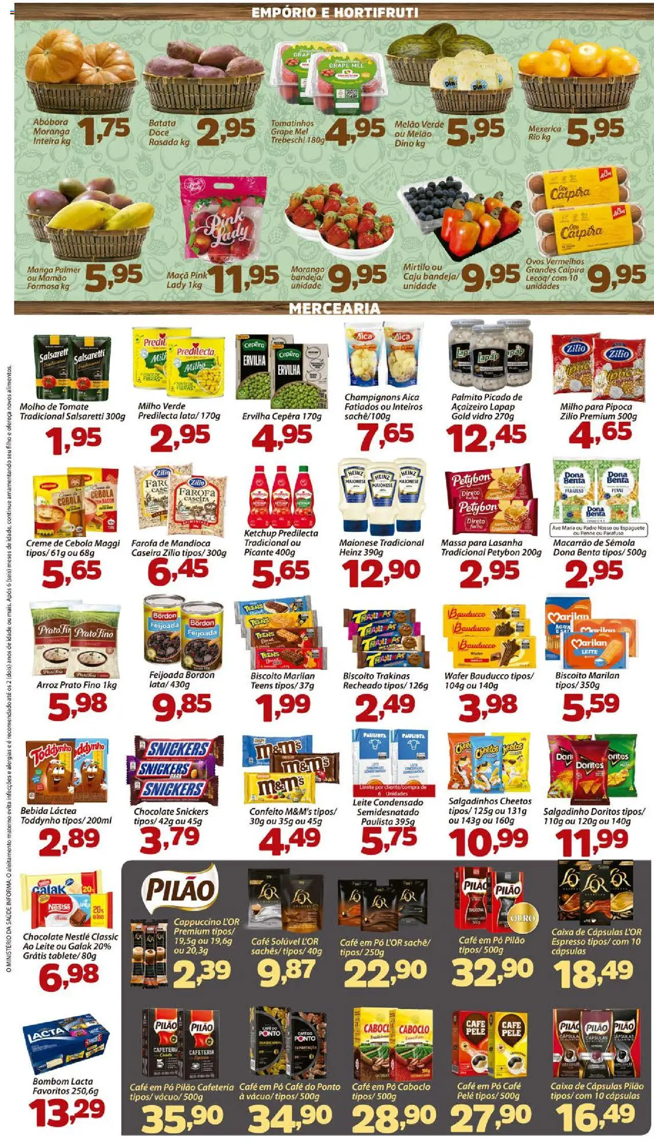 Confiança Folheto - válido de 15.08.2025 | Página: 2 | Produtos: Milho verde, Ketchup, Farofa, Café solúvel