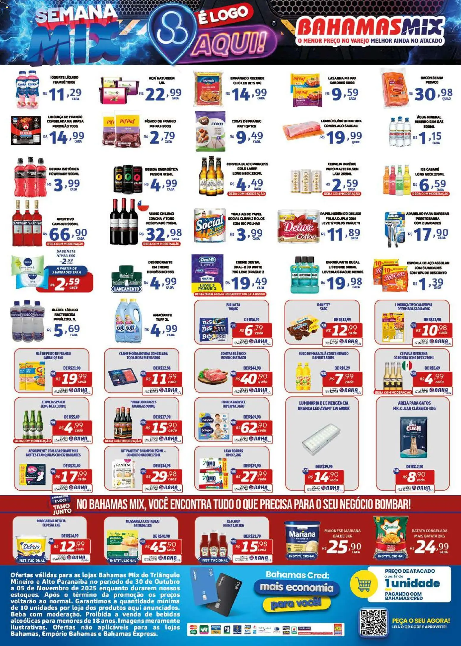 Bahamas Mix Folheto - válido de 03.11.2025 | Página: 2 | Produtos: Shampoo, Vinho, Saia, Absorvente