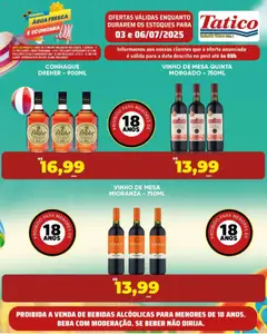 Tatico Folheto - válido de 07.07.2025 | Página: 41 | Produtos: Pó, Refresco, Conhaque, Cerveja