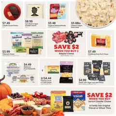 Preview of Fareway weekly ads valid from 03.11.2025 | Page: 25 | Products: Cheese, Pasta, Salad, Salt