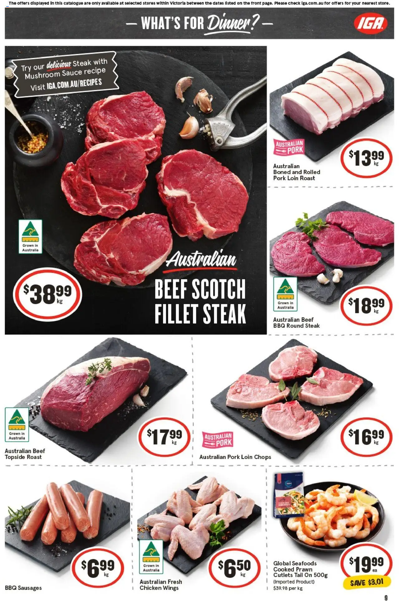 IGA catalogue - valid from 22.10.2025 | Page: 12 | Products: Bread, Pizza, Muffins, Bakery