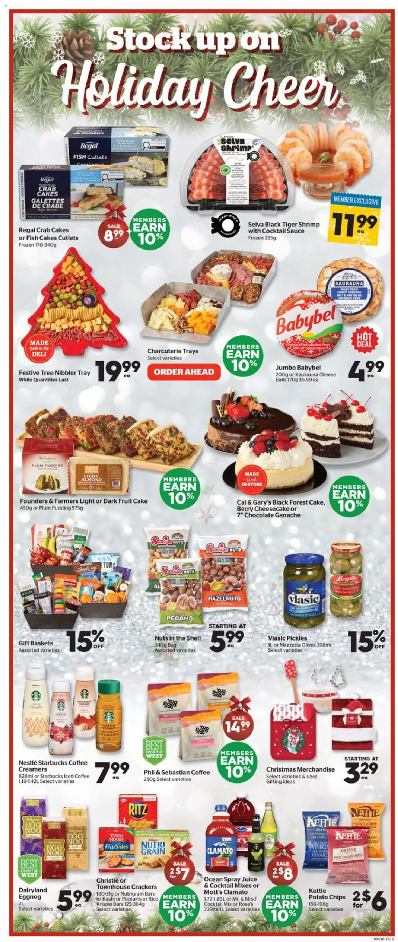 Calgary Co-op flyer valid from 11.12.2025 | Page: 3 | Products: Fish, Nuts, Kettle, Coffee