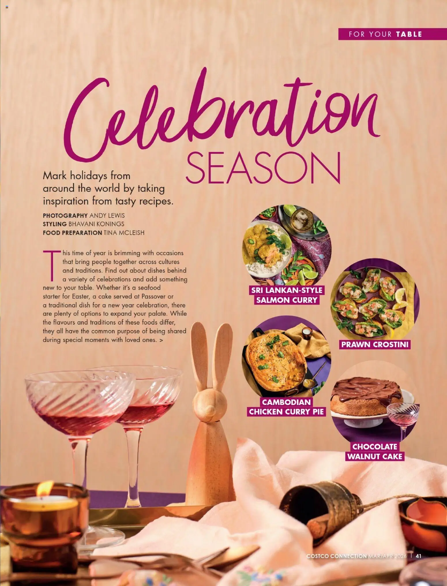 Costco catalogue - valid from 01.03.2026 | Page: 41 | Products: Table, Chocolate, Salmon, Seafood