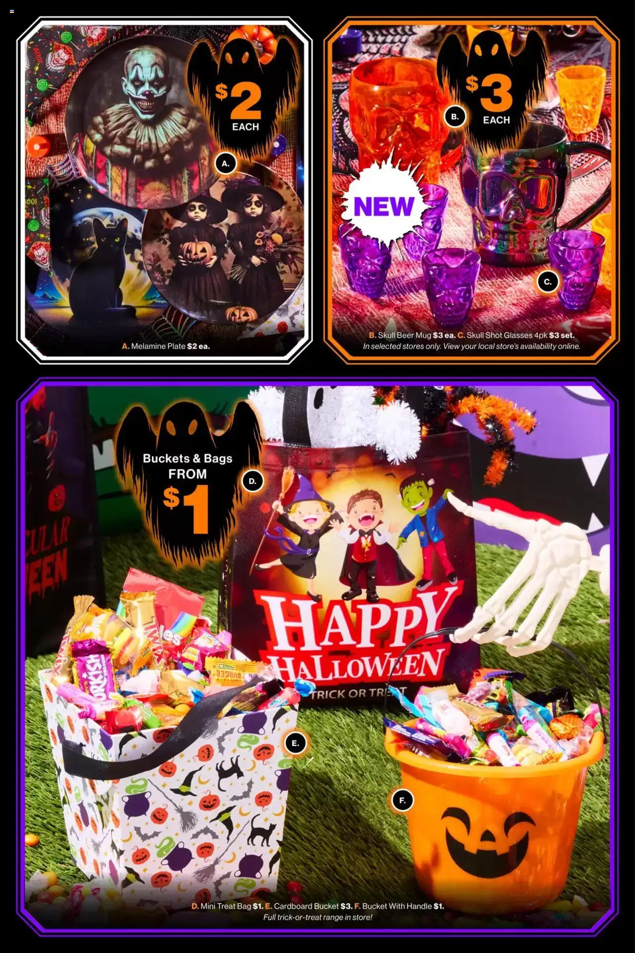 The Reject Shop catalogue - valid from 24.09.2025 | Page: 8 | Products: Bucket, Beer, Glasses, Bag