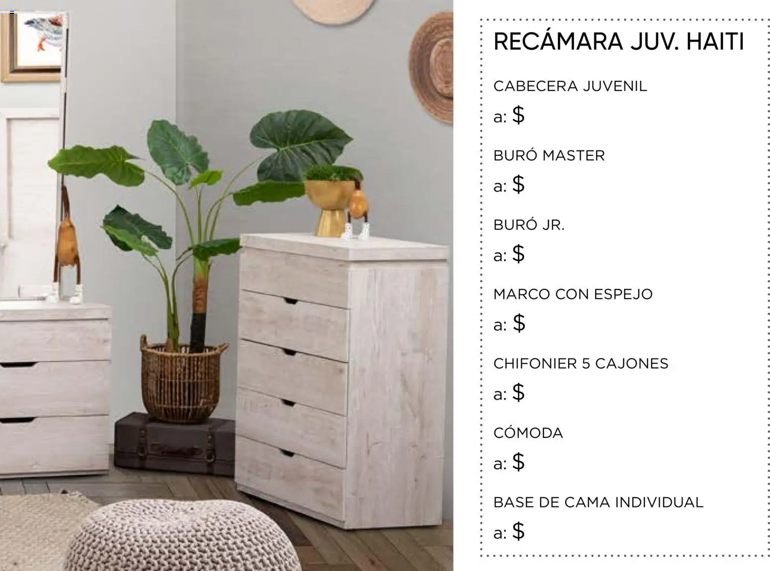 Nuevas ofertas de Muebles Dico válidas en toda la República Mexicana desde el 05.01.2026. ¡Encuentra las mejores ofertas en Muebles Dico catálogo Dico Life ! | Página: 21 | Productos: Cabecera, Cama, Buró, Espejo