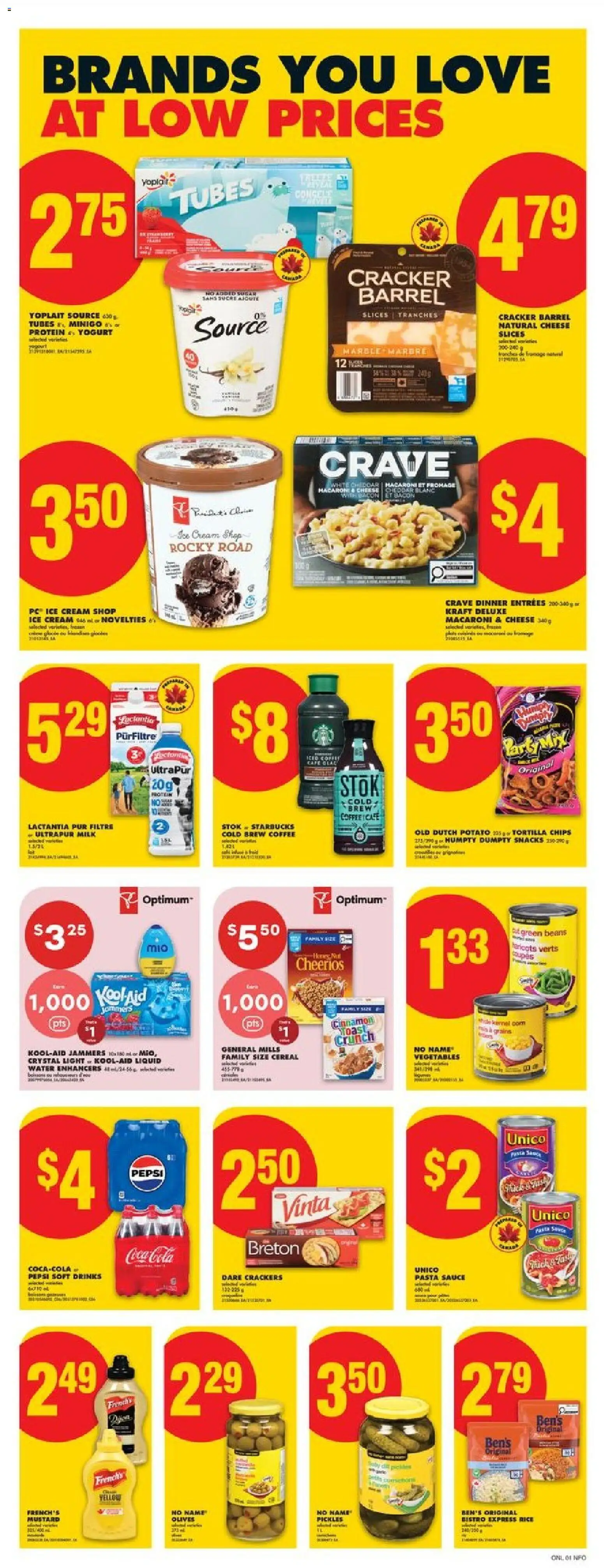 No Frills flyer valid from 26.02.2026 | Page: 7 | Products: Rice, Pasta, Chips, Cheese