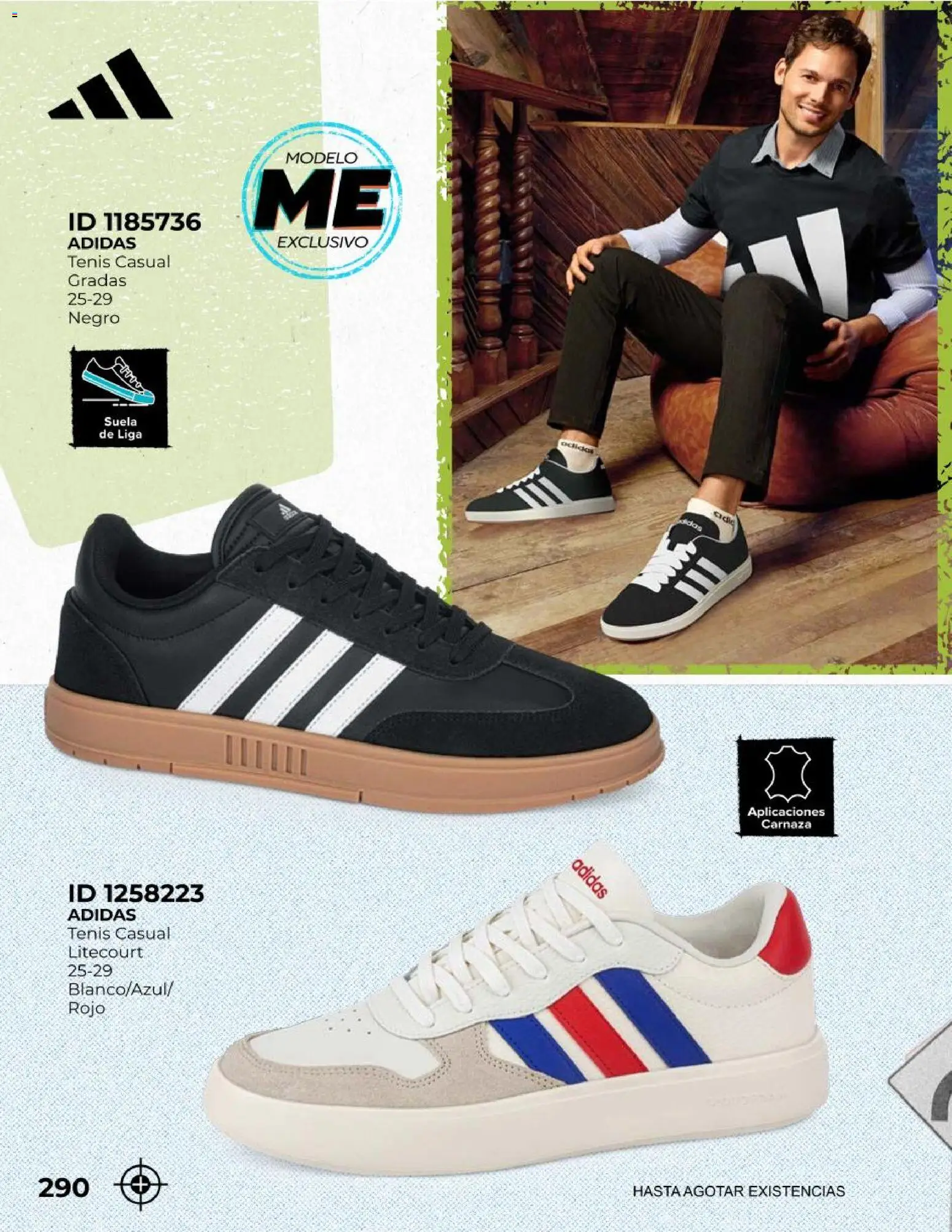 Nuevas ofertas de Price Shoes válidas en toda la República Mexicana desde el 27.10.2025. ¡Encuentra las mejores ofertas en Price Shoes catálogo Todo en uno! | Página: 290 | Productos: Tenis, Liga