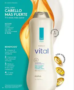 Vista previa de folleto Ésika - Campaña 18 de la Ésika válido desde 14.11.2025 | Página: 132 | Productos: Shampoo, Acondicionador