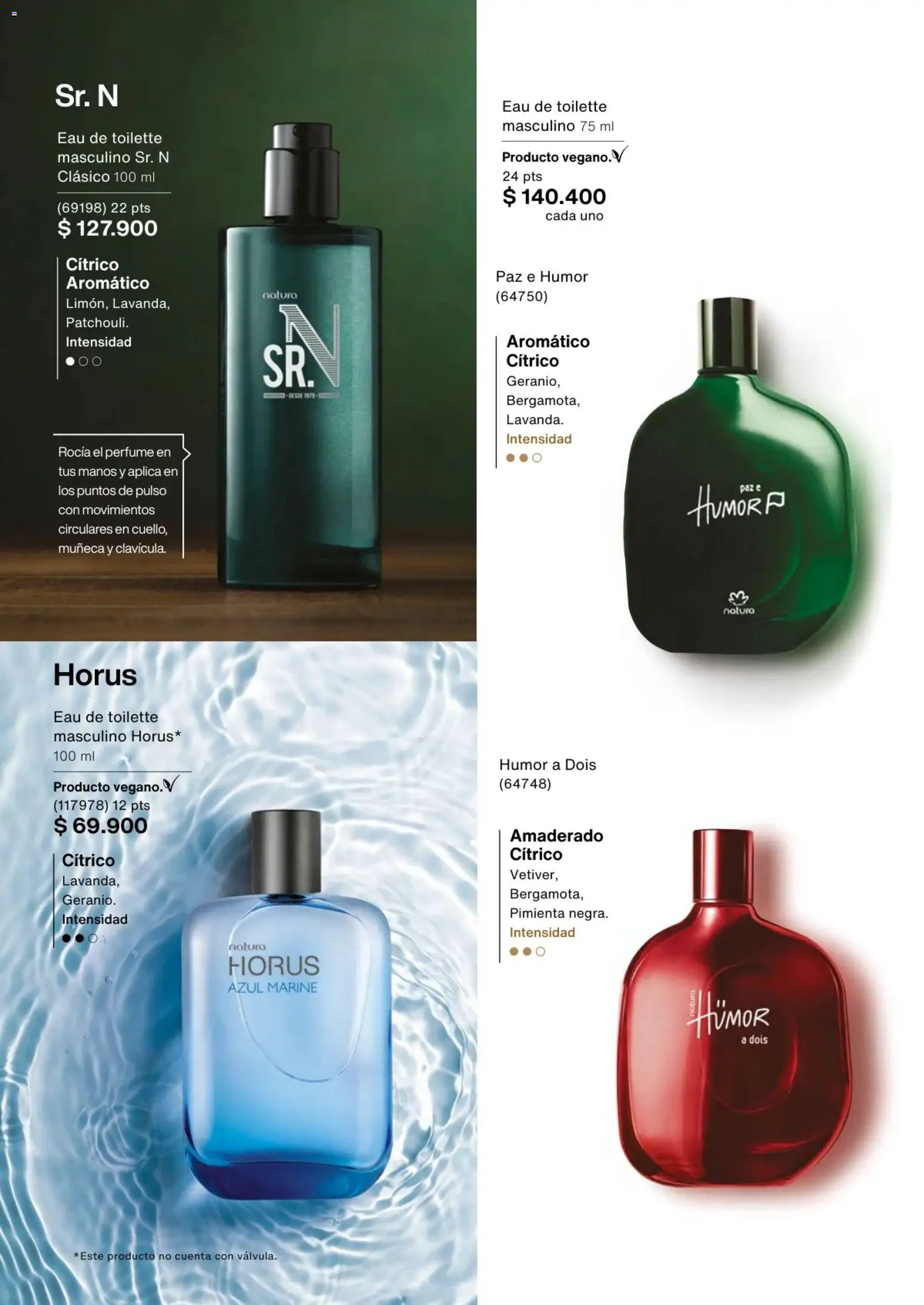 Natura revista - valida desde el 02.01.2026 | Página: 39 | Productos: Pimienta, Perfume, Eau de toilette