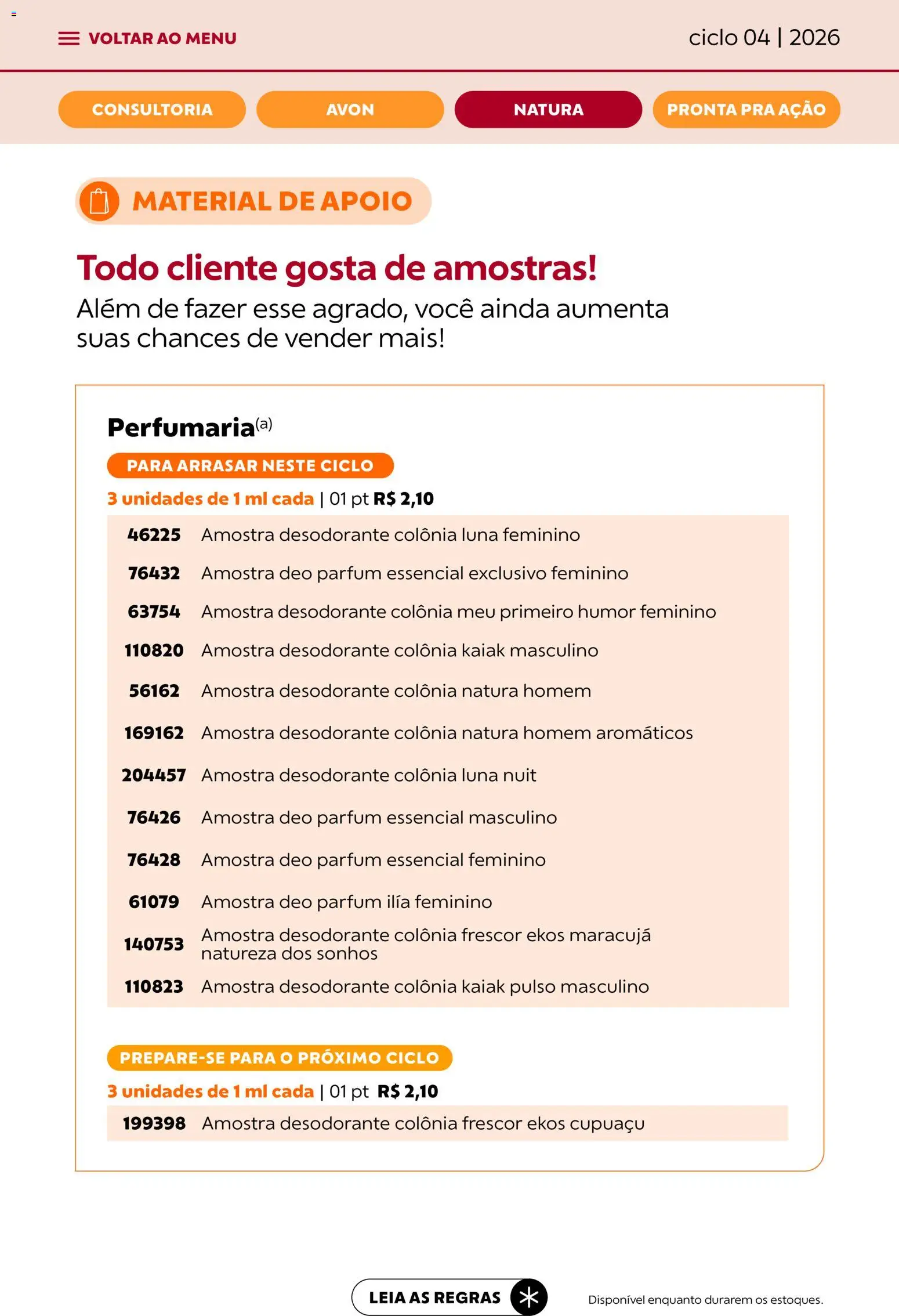 Avon Folheto - válido de 18.02.2026 | Página: 40 | Produtos: Maracujá, Desodorante