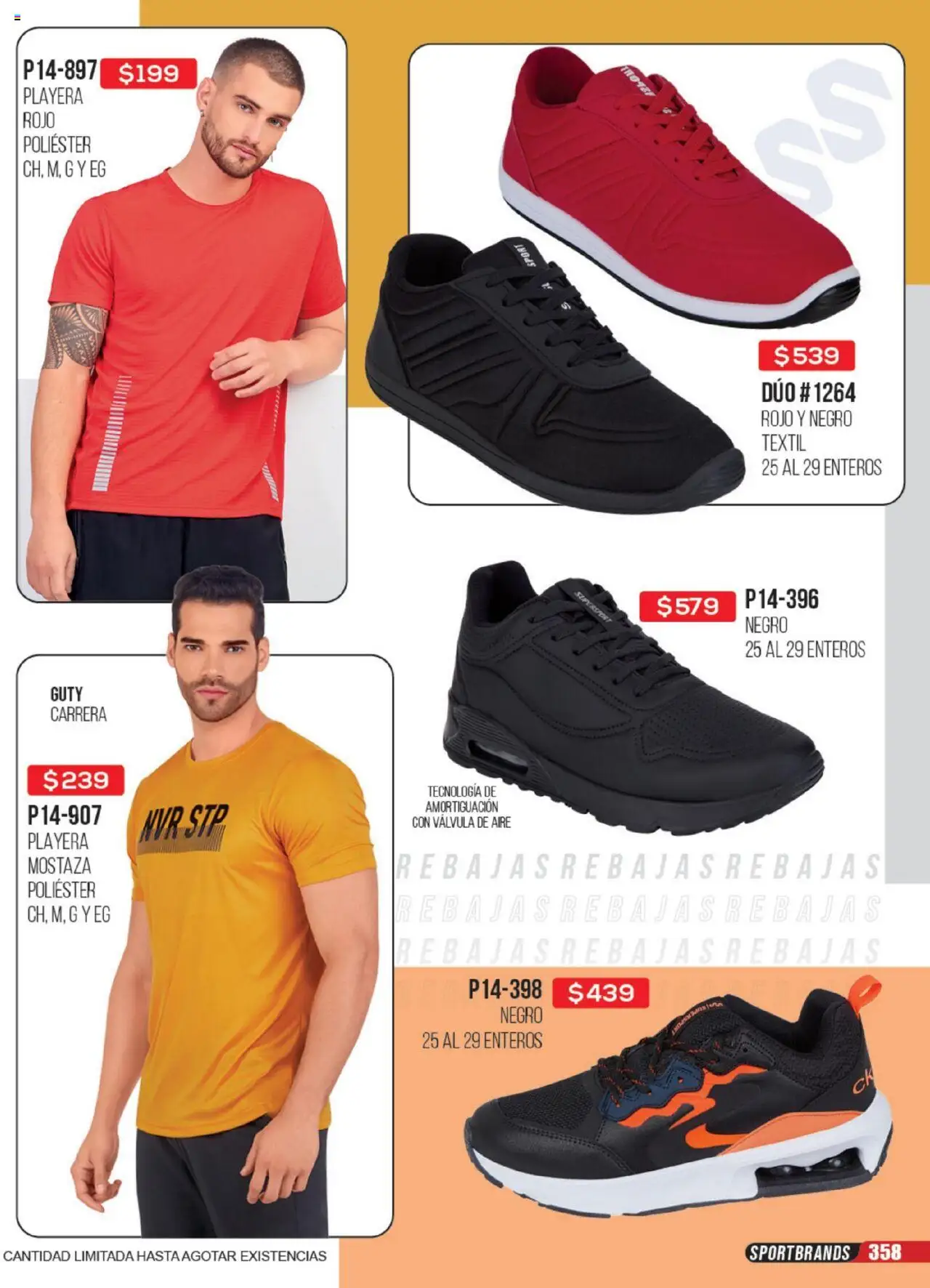 Nuevas ofertas de Cklass válidas en toda la República Mexicana desde el 23.06.2025. ¡Encuentra las mejores ofertas en Cklass catálogo Rebajas Sobre Calzado! | Página: 359 | Productos: Mostaza, Válvula, Playera