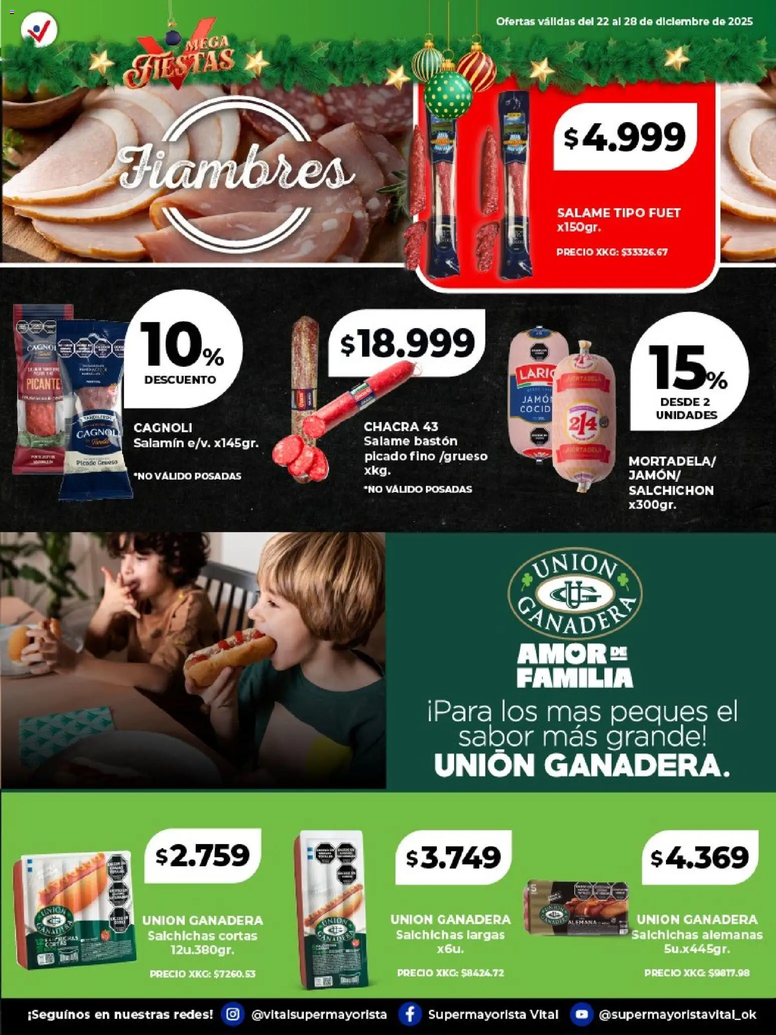 Vital - Especial de frescos │ válido desde el 22.12.2025 | Página: 10 | Productos: Salame