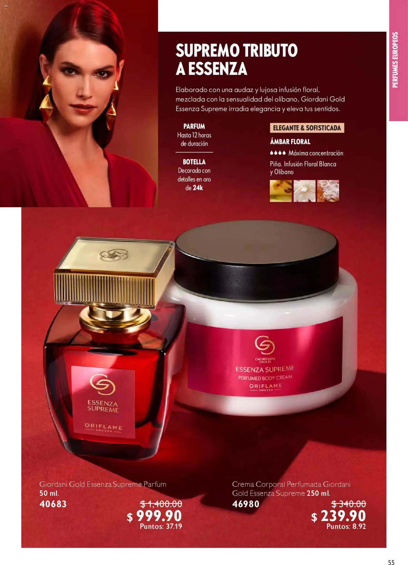 Nuevas ofertas de Oriflame válidas en toda la República Mexicana desde el 25.10.2025. ¡Encuentra las mejores ofertas en Oriflame Buen Fin! | Página: 55 | Productos: Crema, Botella, Body, Crema corporal