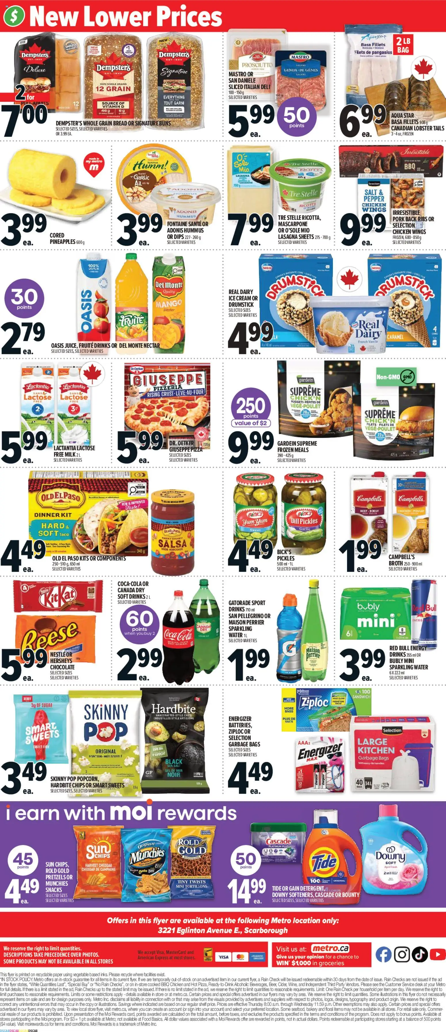 Metro flyer valid from 02.04.2026 | Page: 5 | Products: Fish, Ice cream, Bakery, Shelf