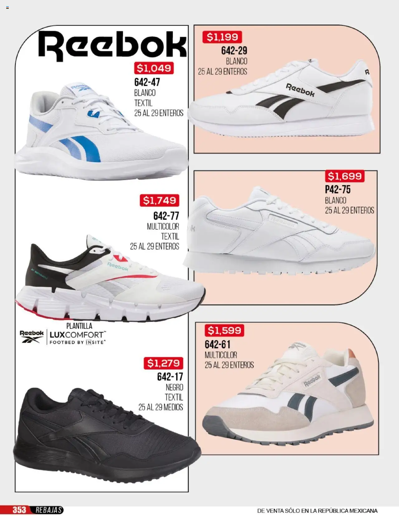 Nuevas ofertas de Cklass válidas en toda la República Mexicana desde el 30.05.2025. ¡Encuentra las mejores ofertas en Cklass catálogo Rebajas Ropa! | Página: 615