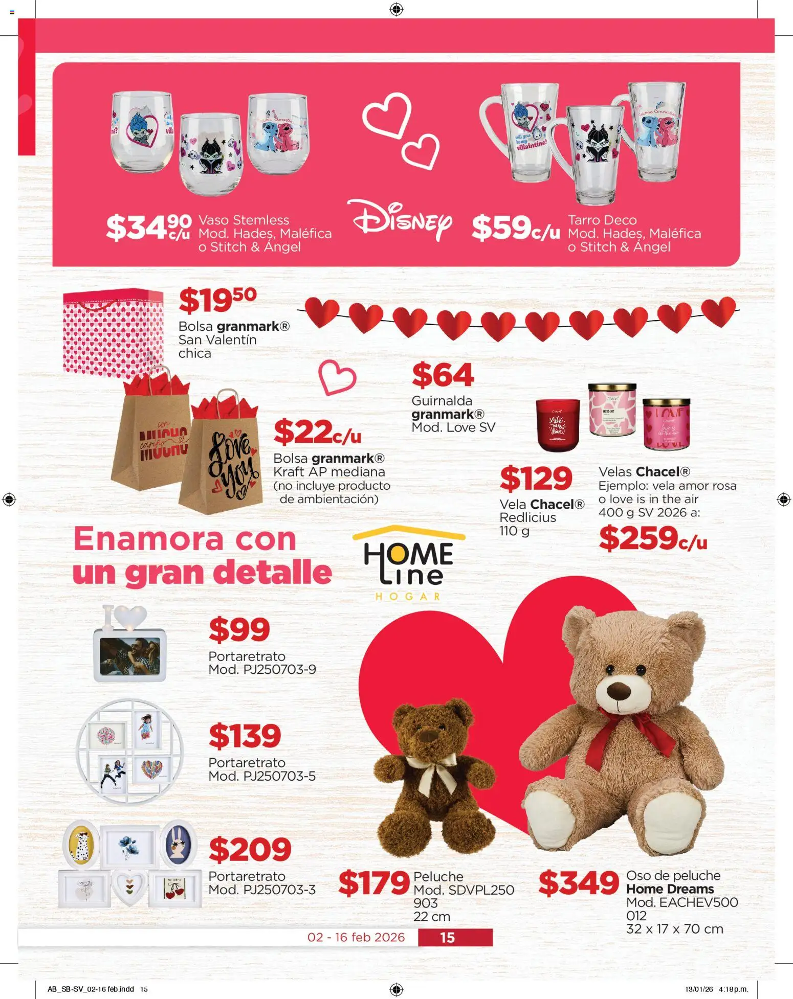 Nuevas ofertas de Chedraui válidas en toda la República Mexicana desde el 02.02.2026. ¡Encuentra las mejores ofertas en Chedraui folleto! | Página: 15