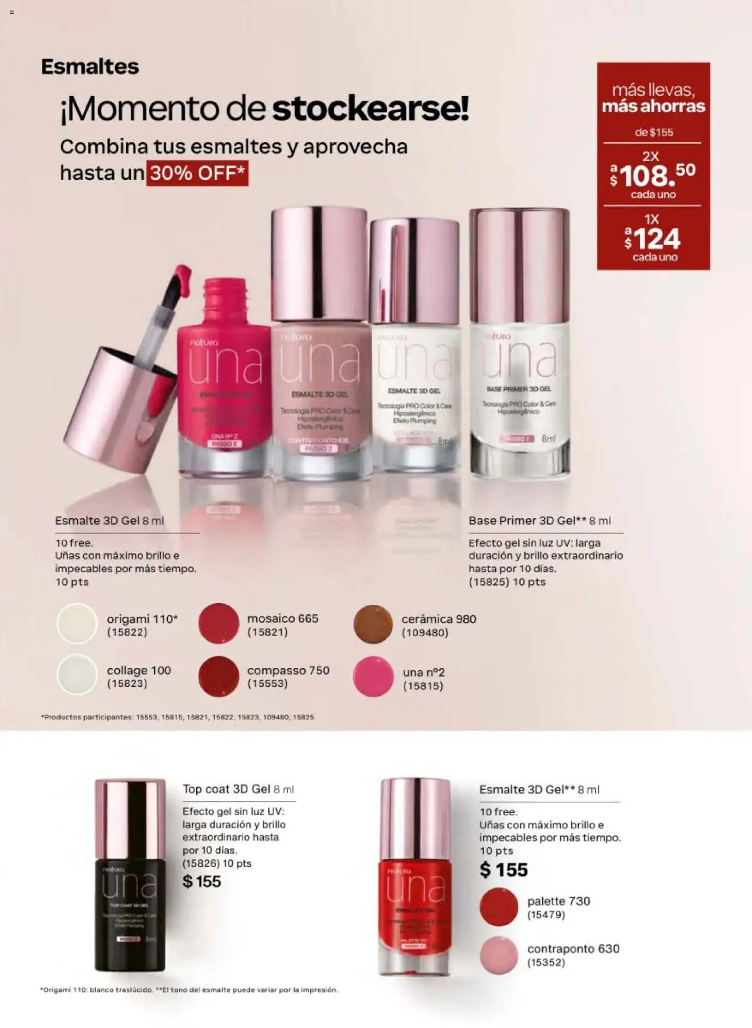 Nuevas ofertas de Natura válidas en toda la República Mexicana desde el 20.02.2026. ¡Encuentra las mejores ofertas en Natura campaña 4 2026! | Página: 51 | Productos: Brillo, Top