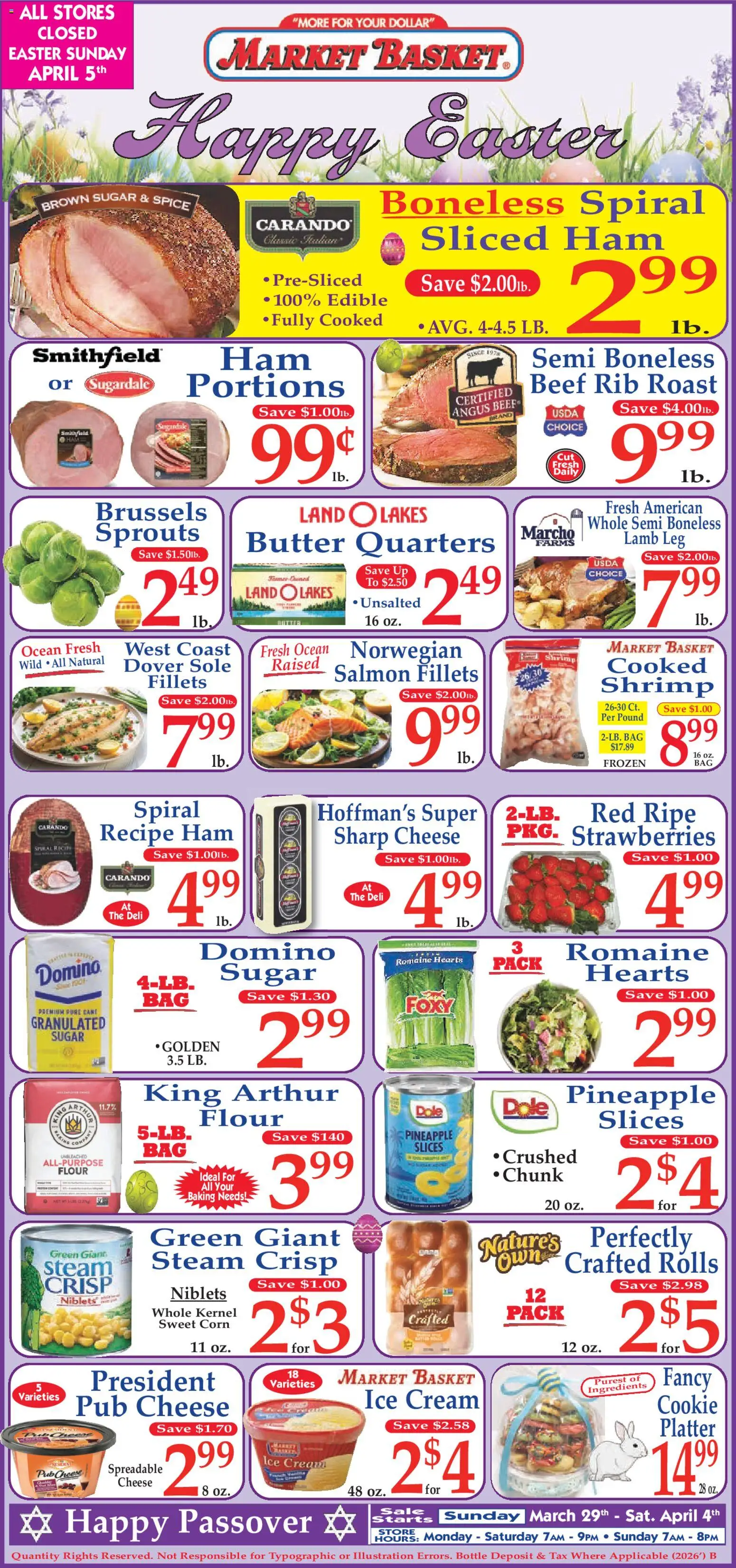 Market Basket Ad - valid from 29.03.2026 | Page: 1