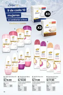 Vista previa de folleto Leonisa - Aliados Leonisa de la Leonisa válido desde 01.10.2025 | Página: 58 | Productos: Jabón, Desodorante
