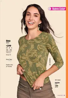 Vista previa de Ilusión catálogo Primavera, nuevo folleto de la tienda, válido en México a partir del 01.04.2026 | Página: 79 | Productos: Blusa, Manga