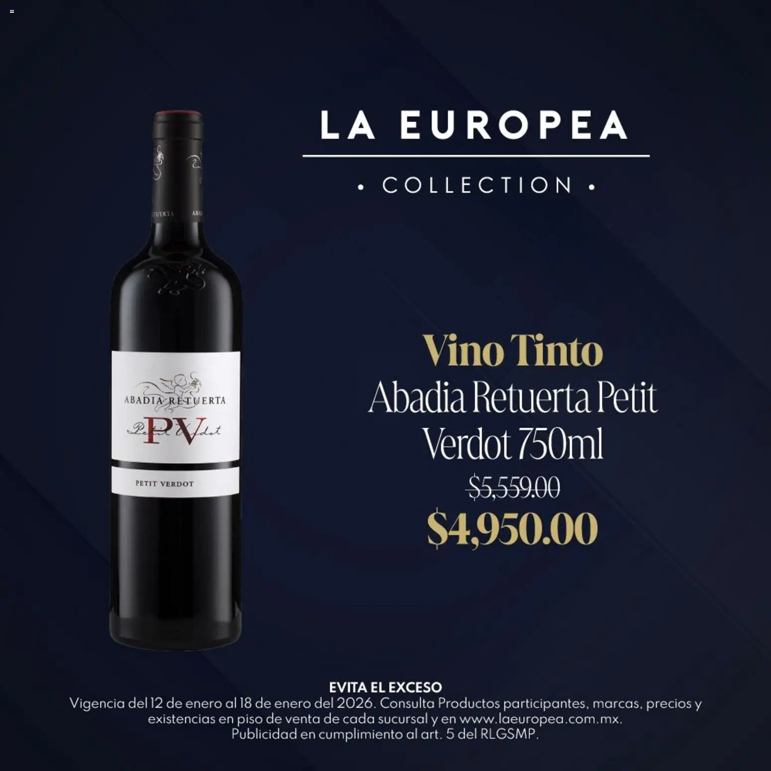 Nuevas ofertas de La Europea válidas en toda la República Mexicana desde el 12.01.2026. ¡Encuentra las mejores ofertas en La Europea catálogo Vino precio especial! | Página: 3 | Productos: Vino