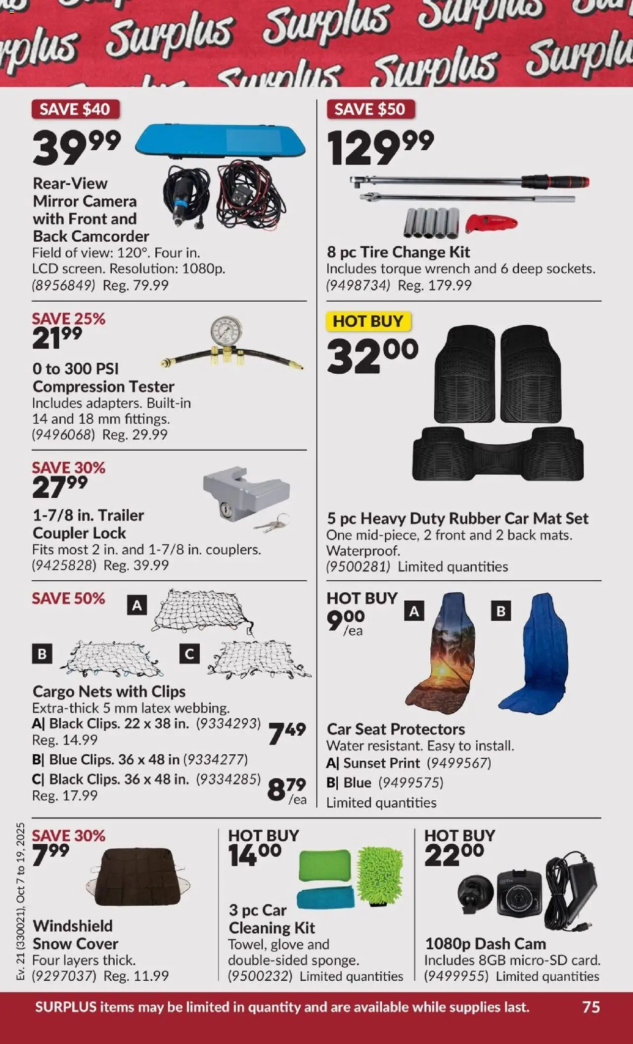 Princess Auto flyer valid from 07.10.2025 | Page: 81 | Products: PC, Camera, Mirror