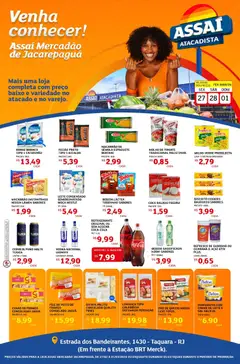 Encarte Assaí Atacadista - RJ - Pré-Visualização do folheto da loja Assaí Atacadista, válido de 27.02.2026