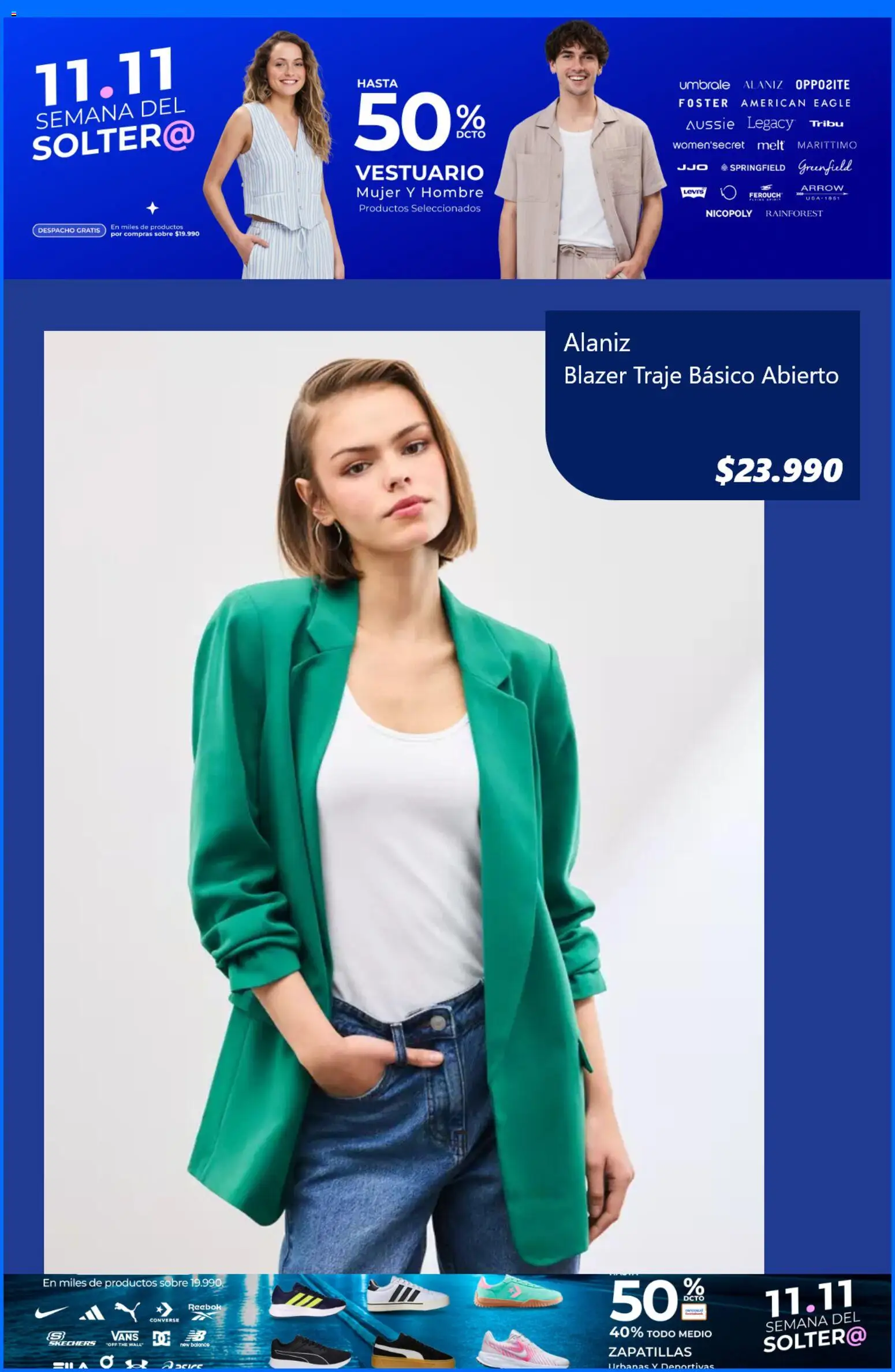 Paris ofertas  │ válido desde el 05.11.2025 | Página: 4 | Productos: Blazer, Sobre, Zapatillas, Traje