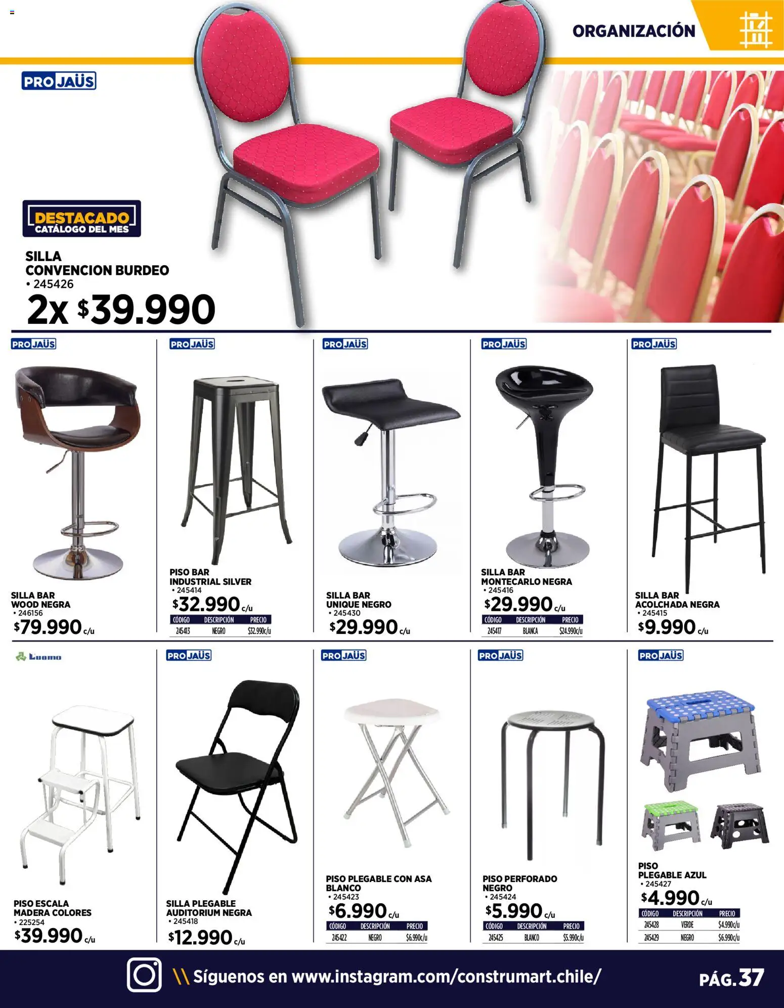Construmart Ofertas │ válido desde el 01.12.2025 | Página: 37 | Productos: Silla