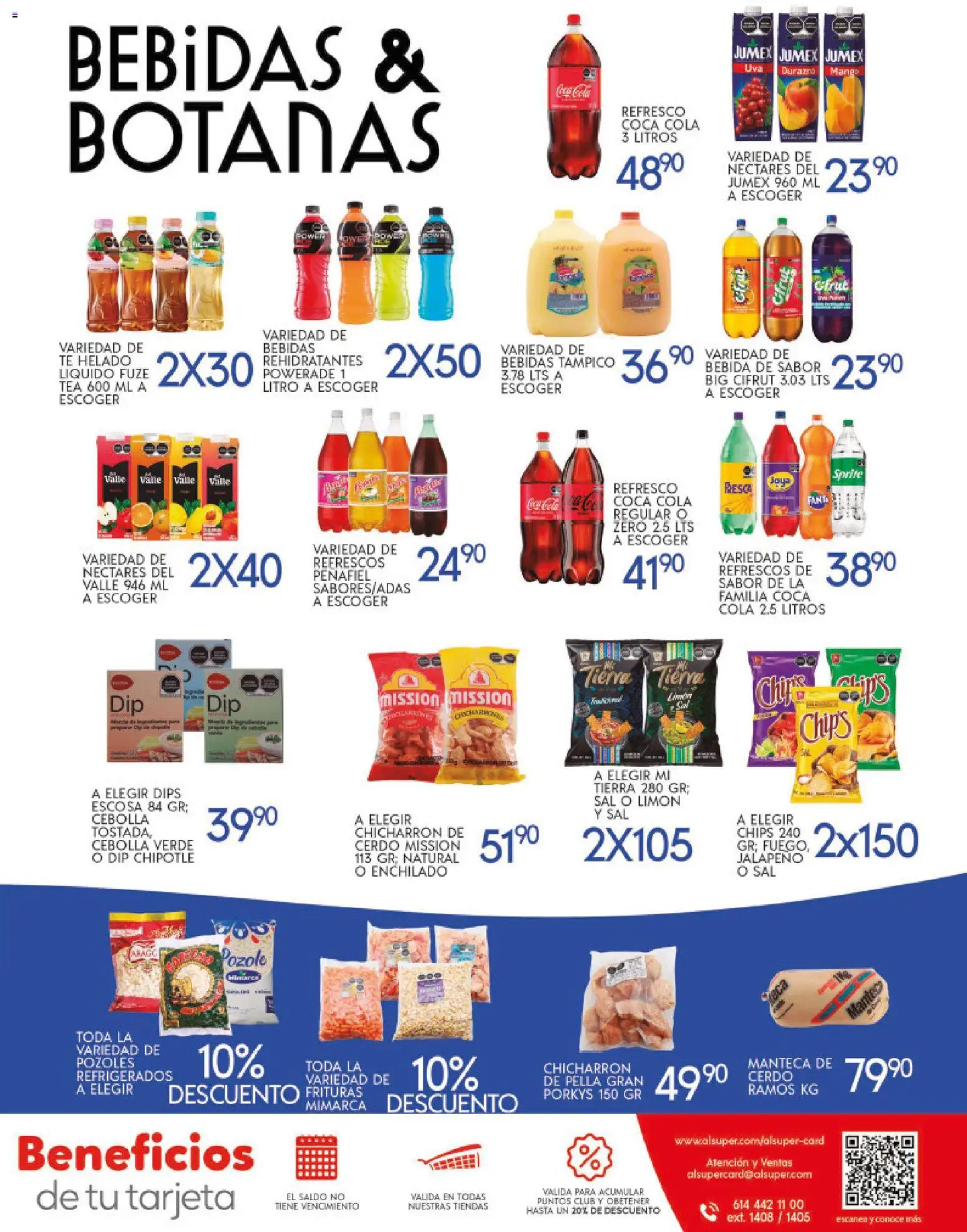 Nuevas ofertas de Alsuper válidas en toda la República Mexicana desde el 18.11.2025. ¡Encuentra las mejores ofertas en Alsuper folleto Chihuahua ! | Página: 7 | Productos: Refresco, Cerdo, Helado, Té