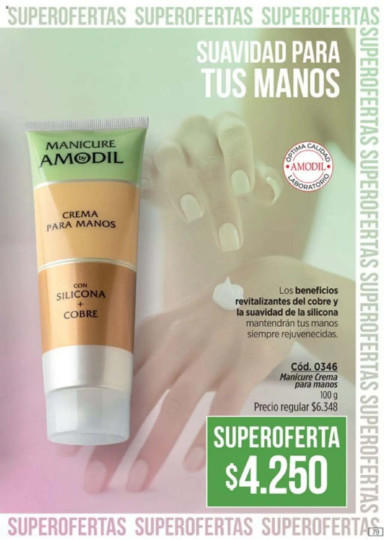 Catálogo Amodil Campaña 11 │ válido desde el 13.06.2025 | Página: 79 | Productos: Crema