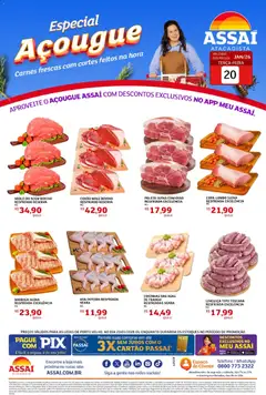 Encarte Assaí Atacadista - RO - Pré-Visualização do folheto da loja Assaí Atacadista, válido de 20.01.2026
