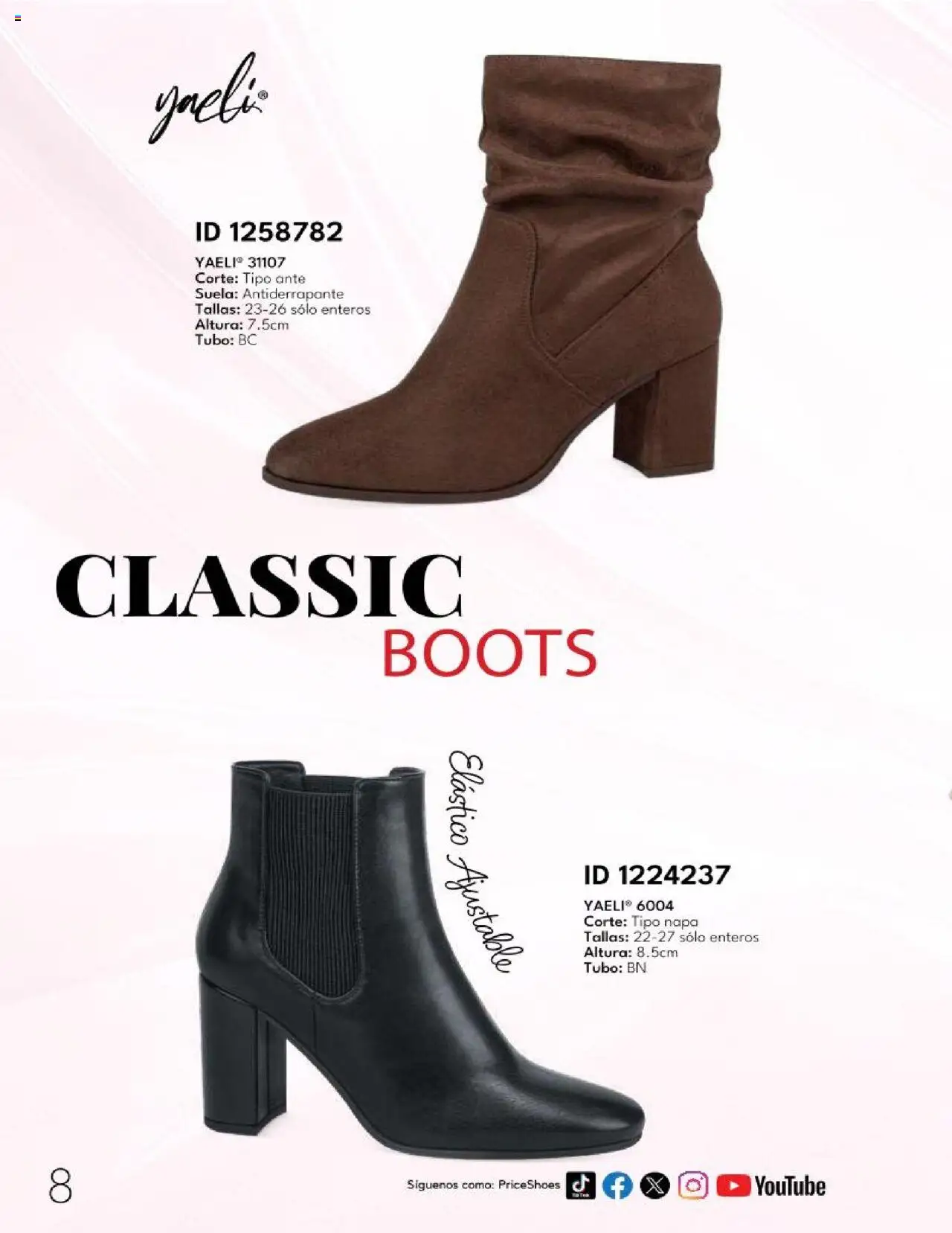 Nuevas ofertas de Price Shoes válidas en toda la República Mexicana desde el 14.10.2025. ¡Encuentra las mejores ofertas en Price Shoes - Catálogo - 10 Pagos sin Intereses! | Página: 8