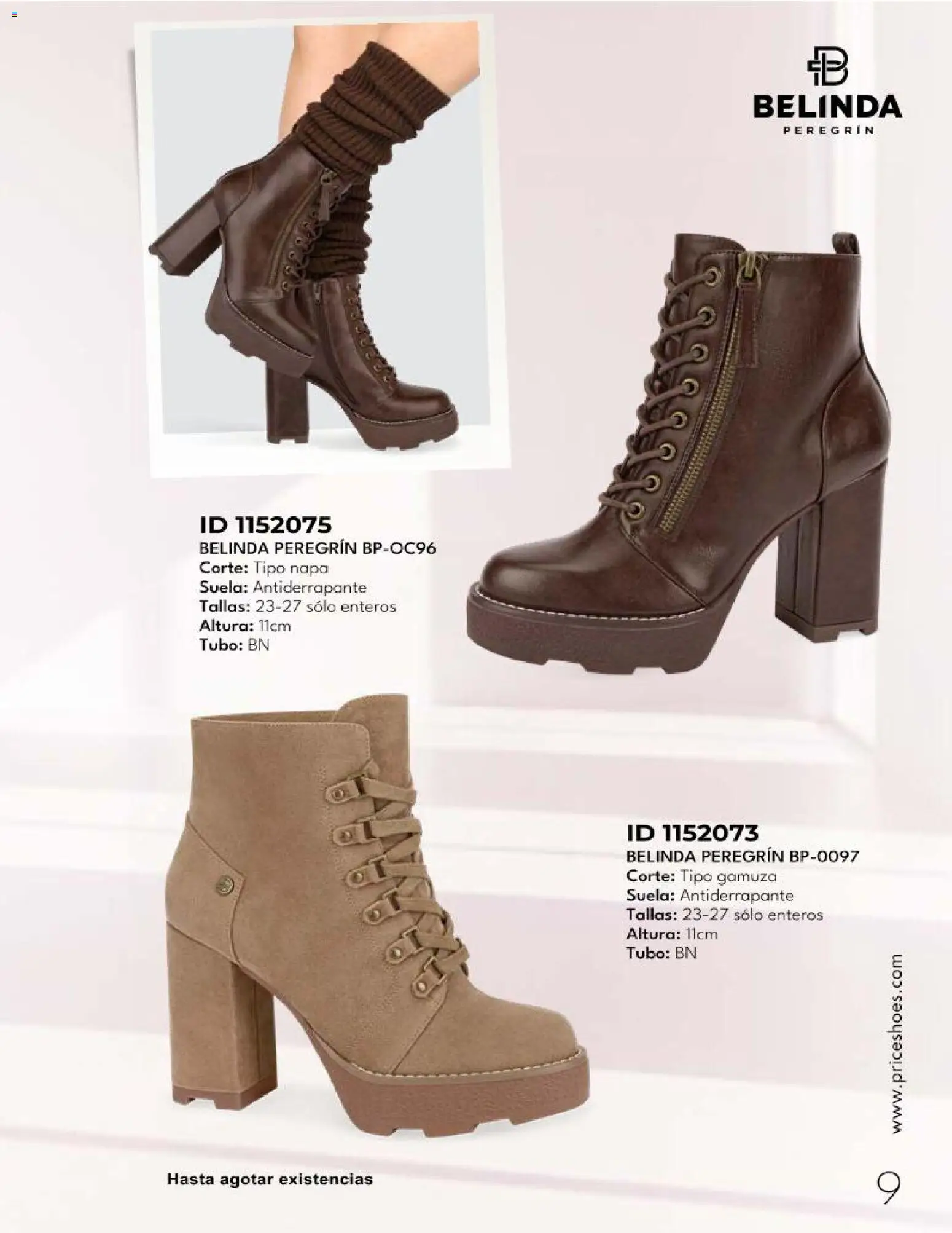Nuevas ofertas de Price Shoes válidas en toda la República Mexicana desde el 08.12.2025. ¡Encuentra las mejores ofertas en Price Shoes catálogo Belinda! | Página: 9