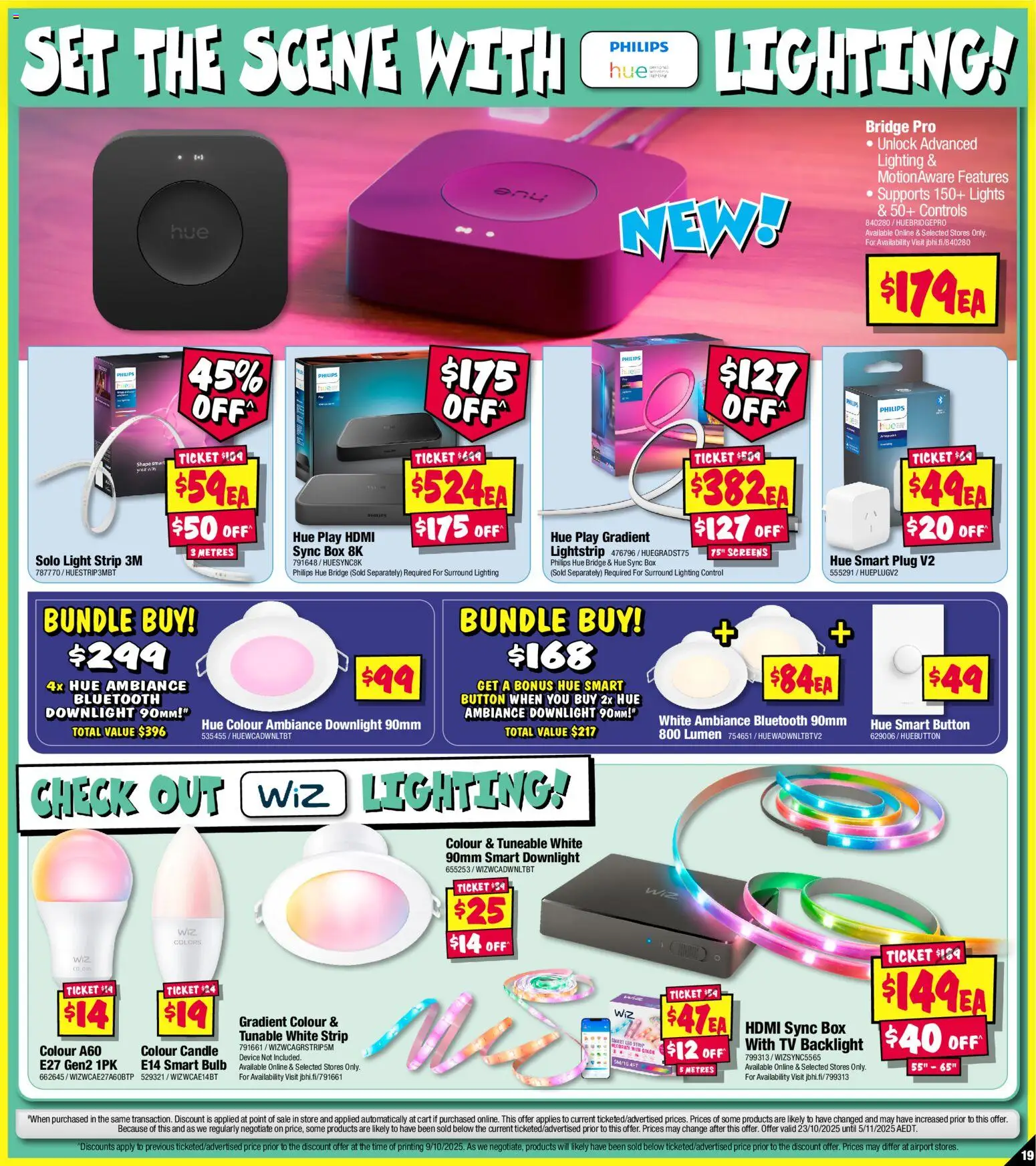 JB Hi-Fi catalogue - valid from 23.10.2025 | Page: 19 | Products: Box, Light, Cart, Candle