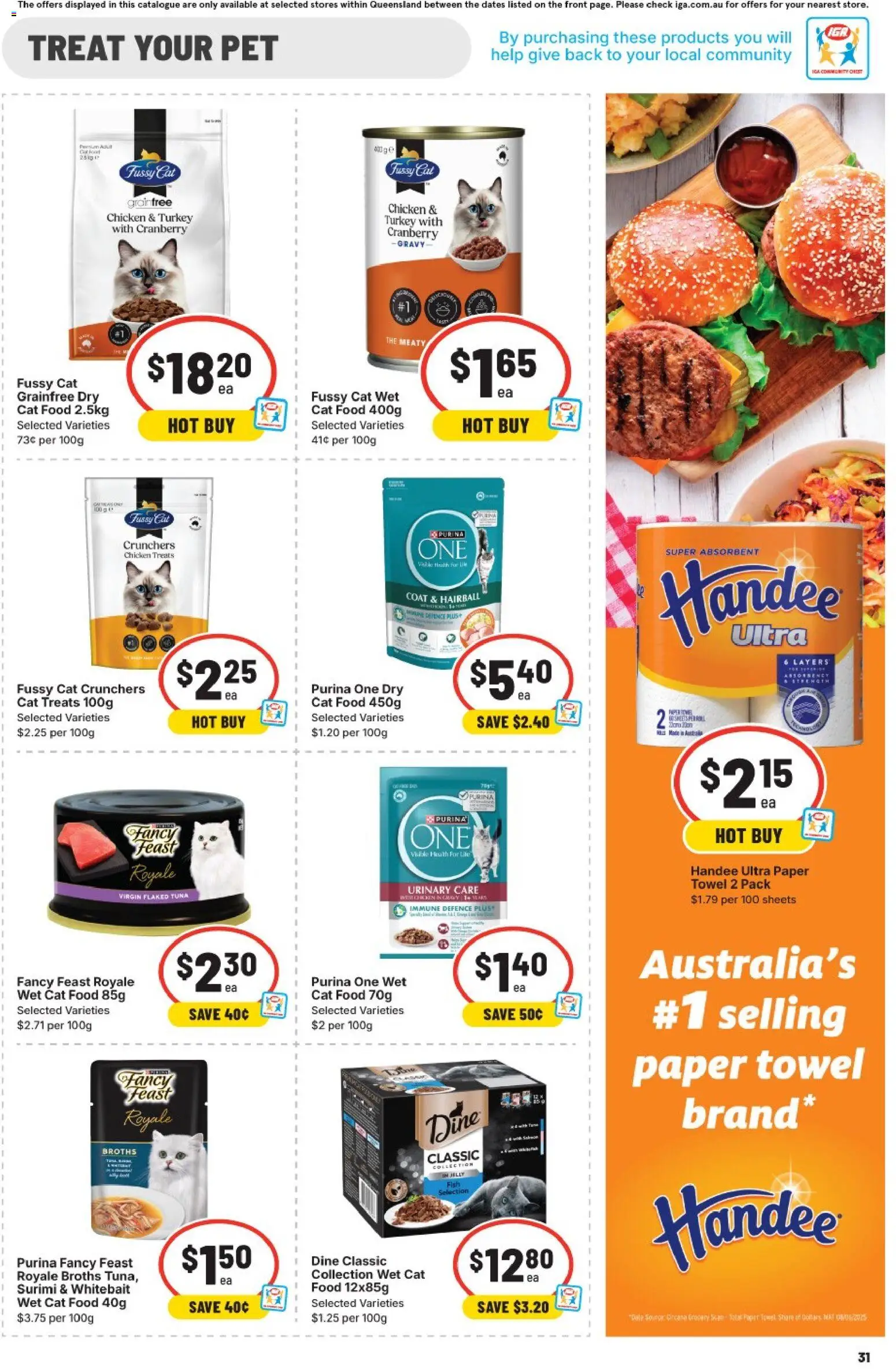 IGA catalogue - valid from 11.03.2026 | Page: 33 | Products: Chicken, Tuna, Turkey, Fan