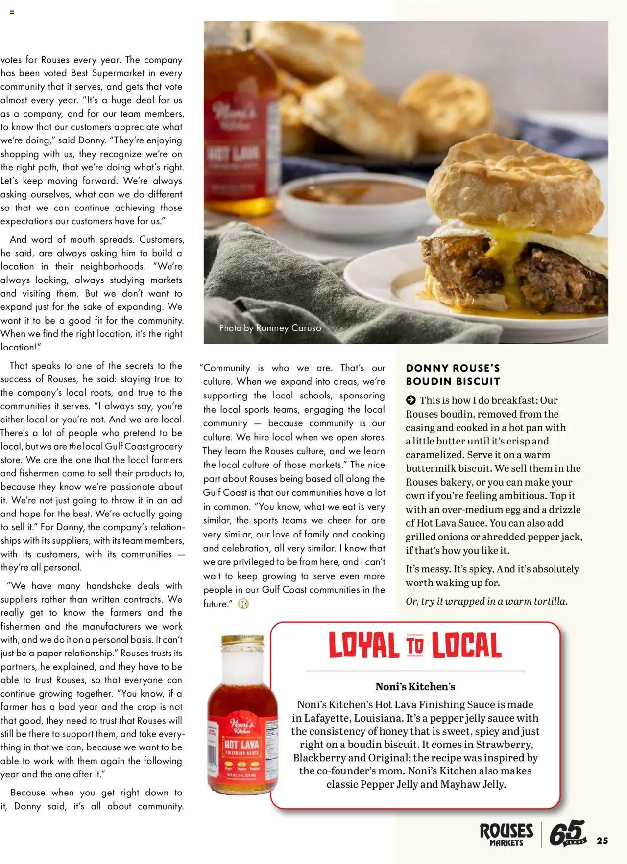 Rouses Magazine Summer 2025 - valid from 01.09.2025 | Page: 27 | Products: Pan, Butter, Sauce, Pepper