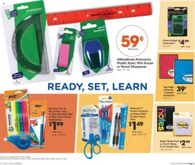 Fred Meyer Home & Apparel - valid from 23.07.2025 | Page: 4 | Products: Pen, Color Correction, Calculator, Pencil sharpener