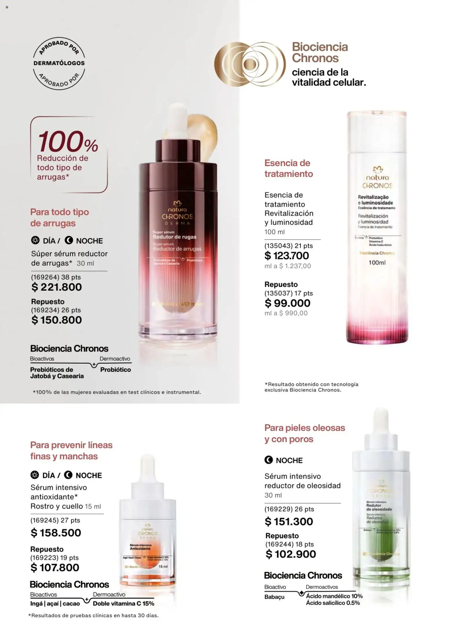 Natura revista - valida desde el 02.01.2026 | Página: 84 | Productos: Serum, Cuello