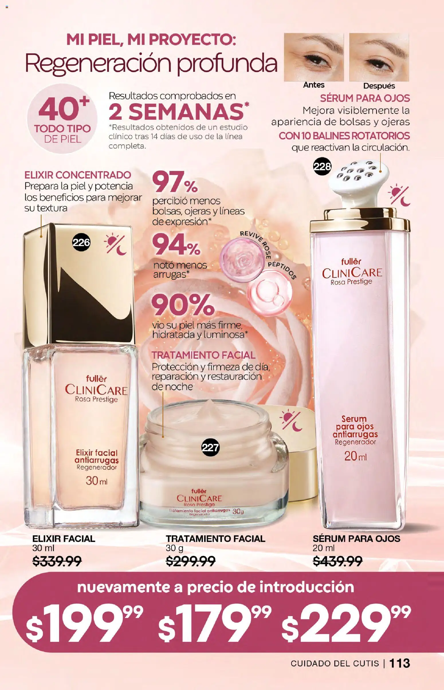 Nuevas ofertas de Fuller válidas en toda la República Mexicana desde el 10.12.2025. ¡Encuentra las mejores ofertas en Fuller campaña 18 2025! | Página: 114 | Productos: Serum