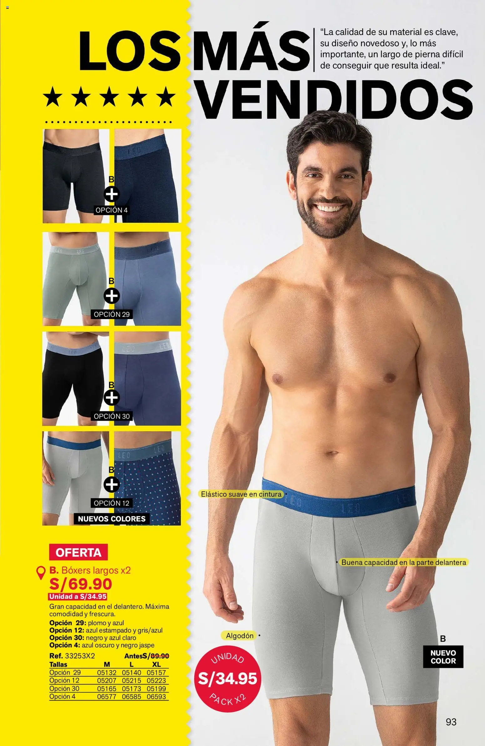 Catálogo Leonisa válido desde 07.04.2026 | Página: 93 | Productos: Boxers